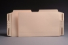 Top Tab Manila Case Binders, Legal Size, 1/2 Cut Assorted Tabs (Box of 50)