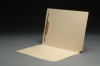 14 pt Manila Folders, Full Cut 2-Ply End Tab, Letter Size, Fastener Pos #1, SFI Style, 9" Drop Front (Box of 50)