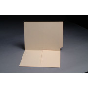 11 pt Manila Folders, Full Cut End Tab, Letter Size, 1/2 Pocket Inside Front (Box of 50)