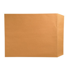 32lb Brown Kraft Negative Preserver, Open End, Plain - Not Printed, with Flap, 14-1/2" ...