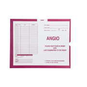 Angio, Magenta #233 - Category Insert Jackets, System I, Open End - 14-1/4