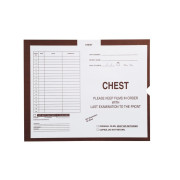 Chest, Brown #168 - Category Insert Jackets, System I, Open End - 14-1/4