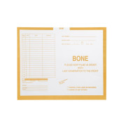 Bone, Yellow #109 - Category Insert Jackets, System I, Open Top - 14-1/4