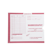 Mammography, Pink #190 - Category Insert Jackets, System II, Open End - 10-1/2