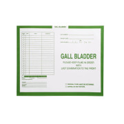 Gall Bladder, Light Green #375 - Category Insert Jackets, System I, Open Top - 14-1/4