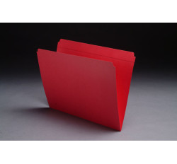 11 pt Color Folders, Full Cut Reinforced Top Tab, Letter Size (Box of 100)