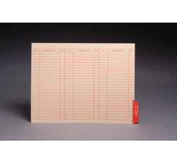Manila Outguides, Bottom Position Tab, Letter Size (Box of 100)