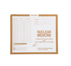 Nuclear Medicine, Manila #134 - Category Insert Jackets, System II, Open Top - 10-1/2