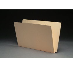 11 pt Manila Folders, SFI Compatible, Full Cut End Tab, Legal Size (Box of 100)