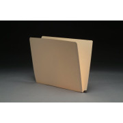11 pt Manila Folders, Full Cut 2-Ply End Tab, Letter Size, SFI Style, 9-1/2" Front (Box of 100)