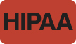 HIPAA Labels, HIPAA - Red, 1-1/2" X 7/8" (Roll of 250)