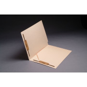 11 pt Manila Folders, Full Cut End Tab, Letter Size, Full Diagonal Pocket, Fasteners Pos #1 & #3 (Box of 50)