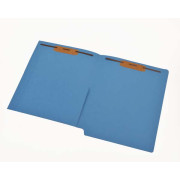 11 pt Color Folders, Full Cut End Tab, Letter Size, 1/2 Pocket Inside Front, Fastener Pos #1 & #3 (Box of 50)