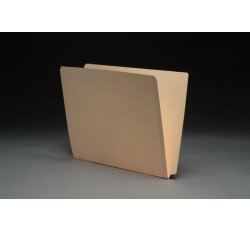 11 pt Manila Folders, Full Cut 2-Ply End Tab, Letter Size, SFI Style, 9-1/2" Front (Box...