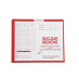 Nuclear Medicine, Red #185 - Category Insert Jackets, System I, Open Top - 10-1/2" x 12-1/2" (Carton of 500)