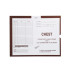 Chest, Brown #168 - Category Insert Jackets, System I, Open End - 14-1/4" x 17-1/2" (Carton of 250)