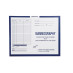 Mammography, Dark Blue #287 - Category Insert Jackets, System I, Open Top - 14-1/4" x 17-1/2" (Carton of 250)