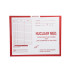 Nuclear Medicine, Red #185 - Category Insert Jackets, System I, Open Top - 14-1/4" x 17-1/2" (Carton of 250)