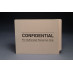 14 pt Manila Folders, Full Cut 2-Ply End Tab, Letter Size, "Confidential" Printed (Box of 50)