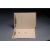 11 pt Manila Folders, Full Cut End Tab, Letter Size, Double Pockets Inside Front, Fasteners Pos #1 & #3 (Box of 50)