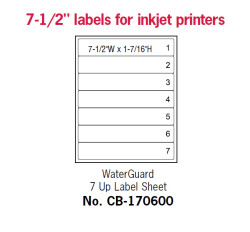 Colorbar WaterGuard Ink-jet 7.5