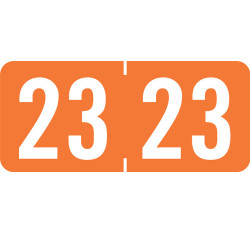 TAB MATCH 2023 YEAR LABEL - 1/2 TAB MATCH 2023 YEAR LABEL - 1/2