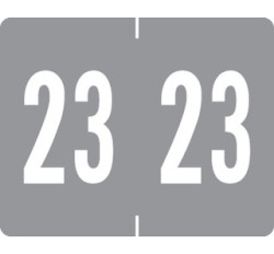 TAB Yearband Label - 1309 Series - 2023 - Lt. Gray - 1 TAB Yearband Label - 1309 Series - 2023 - Lt. Gray - 1