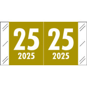 2025 Year Label - Col'R'Tab - 3/4