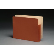 Premium Full End Tab Expansion Pockets, Paper Gussets, Letter Size, 3-1/2" Expansion (Carton of 100)