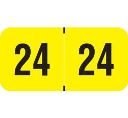 Color Coded Strip Labels. PMA Fluorescent Yearband Label (Rolls Of 500) - 2024 - Fl. Yellow ... Color Coded Strip Labels. PMA Fluorescent Yearband Label (Rolls Of 500) - 2024 - Fl. Yellow ...
