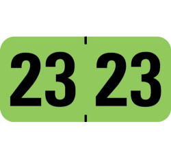 Medical Arts Press 2023 Yearband Label - Green - Laminated - 500/Roll Medical Arts Press 2023 Yearband Label - Green - Laminated - 500/Roll