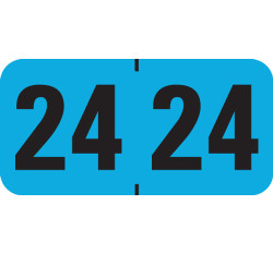 Medical Arts Press 2024 Yearband Label - Blue - Laminated - 500/Roll Medical Arts Press 2024 Yearband Label - Blue - Laminated - 500/Roll