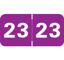Medical Arts Press 2023 Year Label - Purple Colored YEAR LABEL - MJYM Series - 500/Roll Medical Arts Press 2023 Year Label - Purple Colored YEAR LABEL - MJYM Series - 500/Roll
