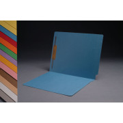 11 pt Color Folders, Full Cut 2-Ply End Tab, Letter Size, Fastener Pos #1 (Box of 50)