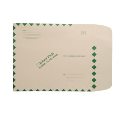 X-Ray Film Mailers, 11 pt Manila, 11" x 13", Green Diamond Border, Ungummed (Carto... X-Ray Film Mailers, 11 pt Manila, 11" x 13", Green Diamond Border, Ungummed (Carto...
