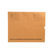 32lb Brown Kraft Negative Preserver, Open End, Standard Imprint, 14-1/2" x 17-1/2" (Carton of 500)