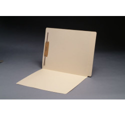 11 pt Manila Folders, Full Cut 2-Ply Super End Tab, Letter Size, Fastener Pos #1 (Box of 50)