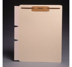 Self Adhesive Divider, Standard Side Flap, 2" Fasteners on Top of Both Sides (Box of 100)