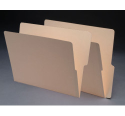 11 pt Manila Folders, 1/2 Cut Assorted 2-Ply End Tab, Letter Size (Box of 100) 11 pt Manila Folders, 1/2 Cut Assorted 2-Ply End Tab, Letter Size (Box of 100)