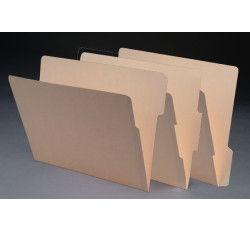 11 pt Manila Folders, 1/3 Cut Assorted 2-Ply End Tab, Letter Size (Box of 100) 11 pt Manila Folders, 1/3 Cut Assorted 2-Ply End Tab, Letter Size (Box of 100)
