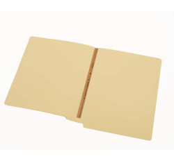 11 pt Manila Folders, Full Cut 2-Ply End Tab, Letter Size, U-File-M Strip Installed (Box of 50)