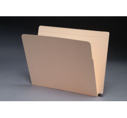 11 pt Manila Folders, Full Cut 2-Ply End/Top Interlock Tab, Letter Size, Drop Front (Box of 50)