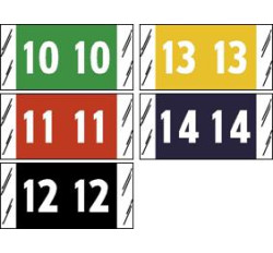 Year Labels - Year Color Code Labels - Filing Supplies