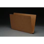 17 pt Brown Kraft Folders, SFI Compatible, Full Cut End Tab, Legal Size, Drop Front (Box of 50)