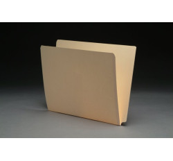 11 pt Manila Folders, Full Cut 2-Ply End Tab, Letter Size, SFI Style, 9" Drop Front (Bo...