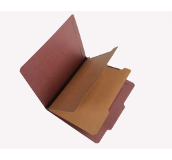 25 Pt. Pressboard Classification Folders, 2/5 Cut ROC Top Tab, Letter Size, 2 Dividers, Red ... 25 Pt. Pressboard Classification Folders, 2/5 Cut ROC Top Tab, Letter Size, 2 Dividers, Red ...