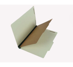 25 Pt. Pressboard Classification Folders, 2/5 Cut ROC Top Tab, Legal Size, 1 Divider, Green (Box of 20) 25 Pt. Pressboard Classification Folders, 2/5 Cut ROC Top Tab, Legal Size, 1 Divider, Green (Box of 20)