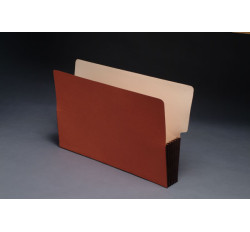 Shelf Tab Expansion Pockets, Tyvek Gussets, Legal Size, 5-1/4" Expansion (Carton of 100)