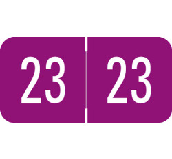 2023 VRE/GBS Year Label - PURPLE - 3/4 2023 VRE/GBS Year Label - PURPLE - 3/4